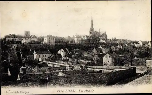 Ak Pithiviers Loiret, Gesamtansicht