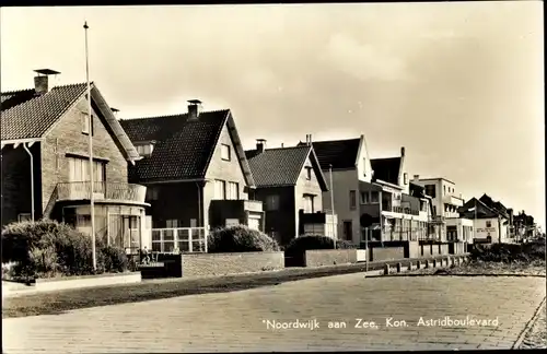 Ak Noordwijk aan Zee Südholland, Kon. Astridboulevard