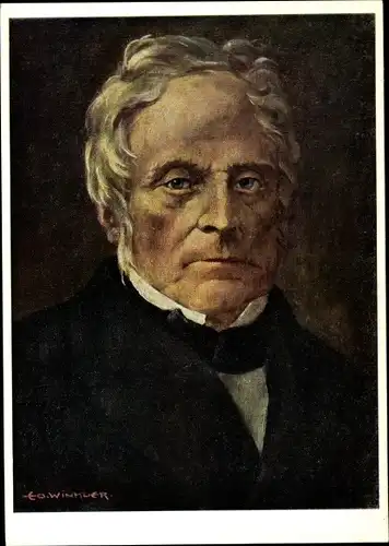 Künstler Ak Winkler, E., Komponist Daniel-François-Esprit Auber, Portrait