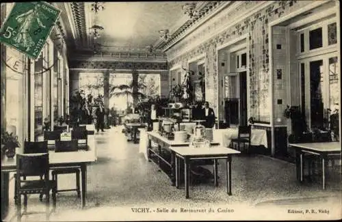 Ak Vichy Allier, Salle du Restaurant du Casino