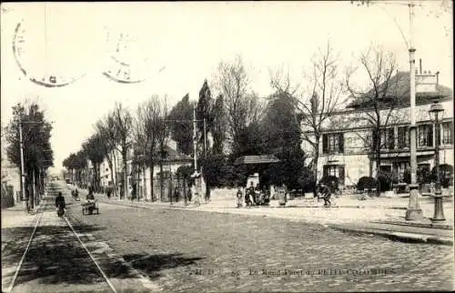 Ak Colombes Hauts de Seine, Rond-Point du Petit Colombes