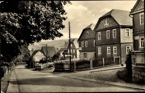 Ak Dröbischau Königsee in Thüringen, Dorfstraße