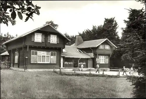 Ak Brotterode Trusetal in Thüringen, Waldschänke Dreiherrenstein