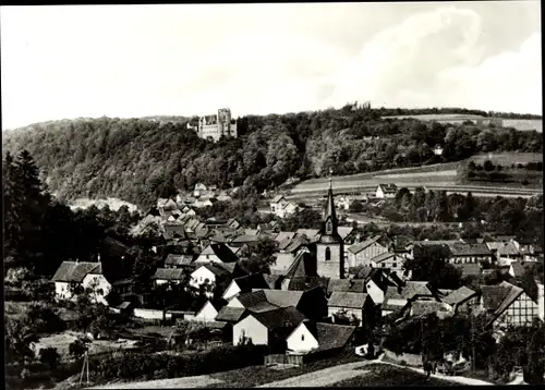 Ak Kranichfeld in Thüringen, Oberschloss, Kirche