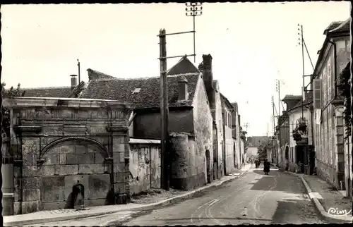 Ak Coulanges la Vineuse, Yonne, Rue André Vidieu