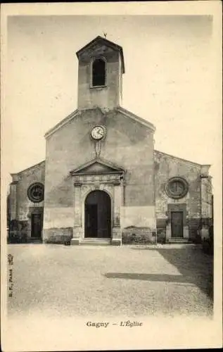 Ak Gagny Seine Saint Denis, L'Eglise