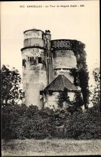 Ak Sarcelles Val d’Oise, Tour de Hugues Capet