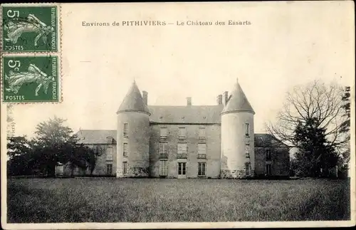 Ak Pithiviers Loiret, Château des Essarts