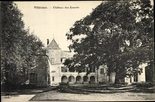 Ak Pithiviers Loiret, Château de Essarts