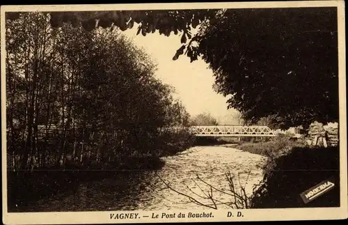 Ak Vagney Vosges, Le Pont du Bouchet