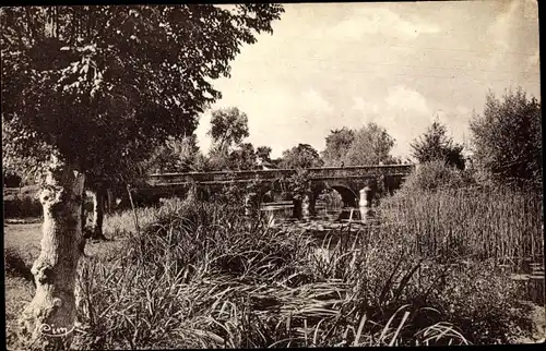 Ak Coulonges sur l'Autize Deux Sevres, Pont de Guilbot