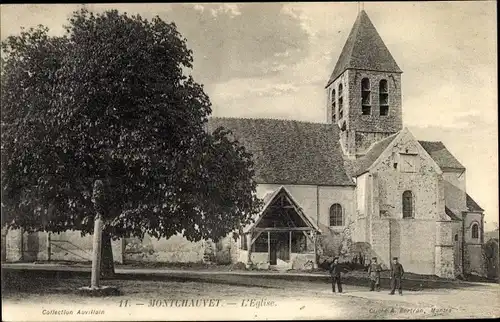 Ak Montchauvet Yvelines, L'Eglise