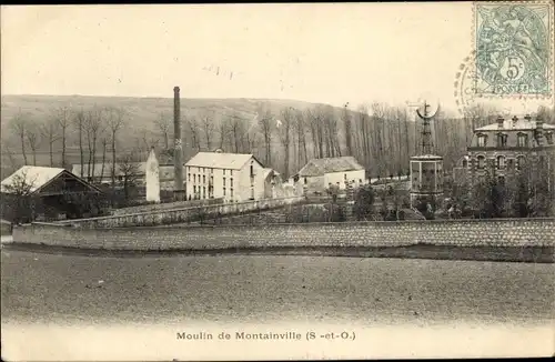 Ak Montainville Yvelines, Moulin