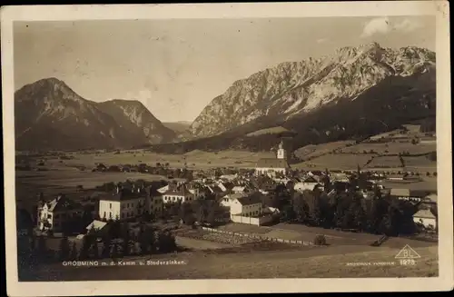 Ak Gröbming Steiermark, Panorama, Kamm, Stoderzinken