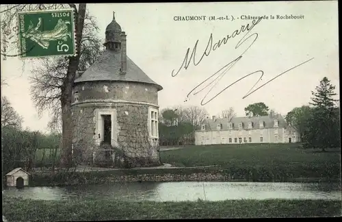 Ak Chaumont Maine et Loire, Chateau de la Rochebouet