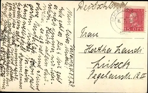 Ak Västervik Westervik Schweden, Restaurang Slottsholmen