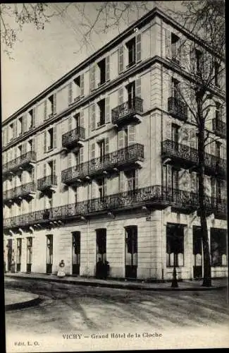 Ak Vichy Allier, Grand Hôtel de la Cloche