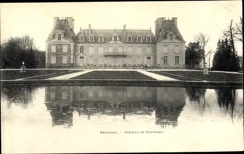 Ak Nerondes Cher, Château de Fontenay