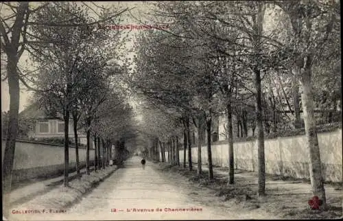 Ak La Varenne à Champigny Val de Marne, Avenue de Chennevières