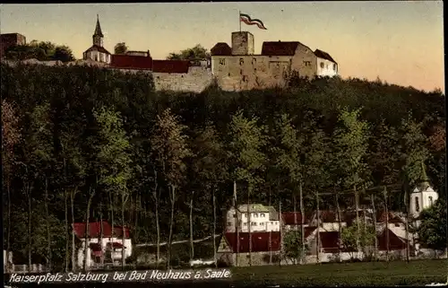 Ak Bad Neuhaus Bad Neustadt an der Saale Unterfranken, Ortschaft mit Salzburg