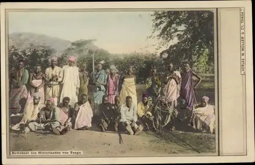 Ak Tanga Tansania, Bewohner des Hinterlandes, Afrikaner