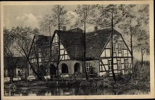 Ak Möser Jerichower Land, Restaurant Hubertus