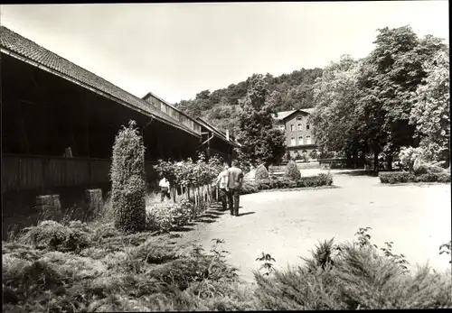 Ak Bad Sulza in Thüringen, Gradierwerk