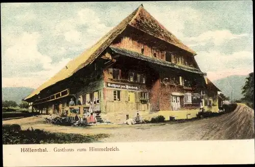 Ak Höllental Buchenbach im Schwarzwald, Gasthaus zum Himmelreich
