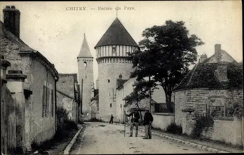 Ak Chitry Yonne, Entrée du Pays