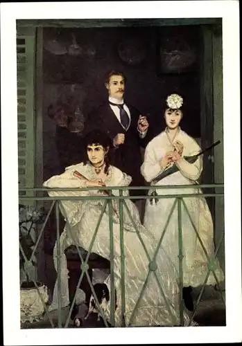 Künstler Ak Manet, Edouard, Le Balcon