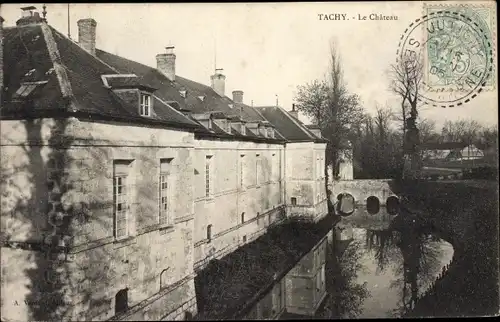 Ak Chalmaison Seine et Marne, Tachy, Le Château