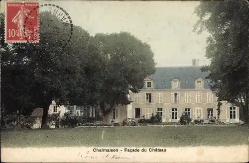 Ak Chalmaison Seine et Marne, Le Château