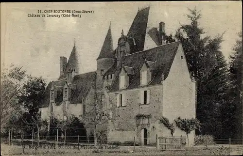 Ak Chef Boutonne Deux Sèvres, Chateau de Javarzay