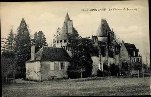 Ak Chef Boutonne Deux Sèvres, Le Chateau de Javarzay