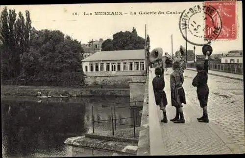 Ak Les Mureaux Yvelines, La Galerie du Casino