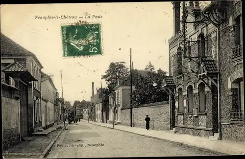 Ak Neauphle le Chateau Yvelines, La Poste