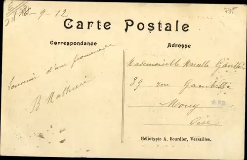 Ak Neauphle le Chateau Yvelines, La Poste