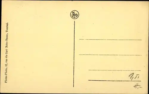 Ak Roubaix Nord, Panorama, Rue de la Gare