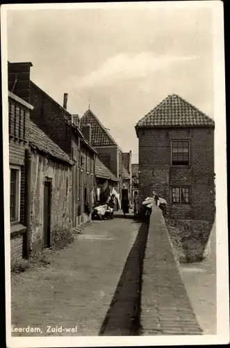 Ak Leerdam Südholland, Zuid wal