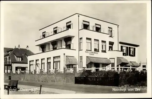 Ak Noordwijk aan Zee Südholland, Hotel Clarenwijck