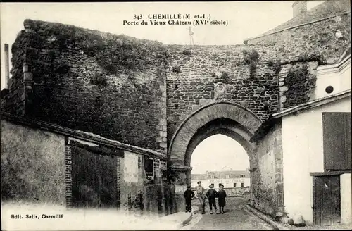 Ak Chemillé Maine et Loire, Porte du vieux Chateau