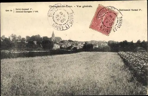 Ak Chavagnes les Eaux Maine et Loire, Vue générale