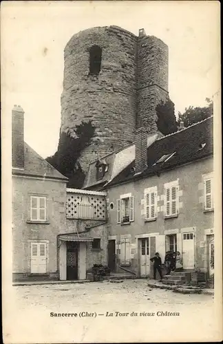 Ak Sancerre Cher, Tour du Vieux Château