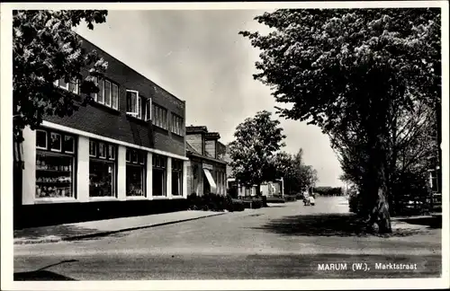 Ak Marum Groningen, Marktstraat