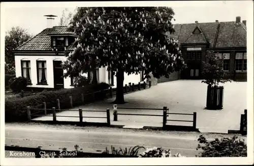 Ak Kornhorn Groningen Niederlande, Christ School