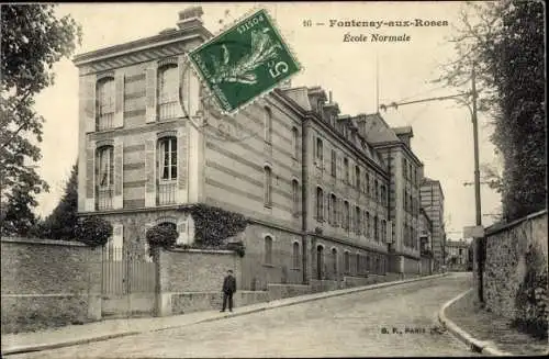 Ak Fontenay aux Roses Hauts de Seine, École Normale