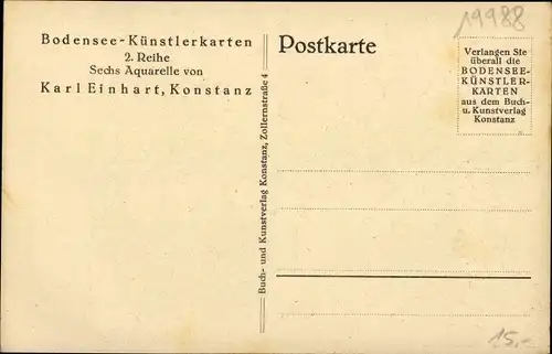 Künstler Ak Einhart, Karl, Emmishofen Kreuzlingen Kt Thurgau Schweiz, Ziegelei