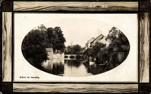 Präge Passepartout Ak Erfurt in Thüringen, Im Venedig