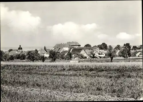 Ak Heldrungen im Kyffhäuserkreis Thüringen, Teilansicht, Sommerlandschaft