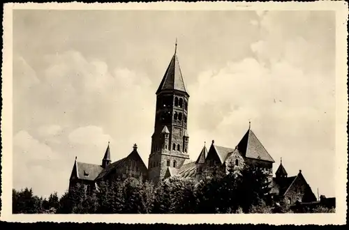 Ak Clervaux Clerf Luxembourg, Abbaye, vue du Nord